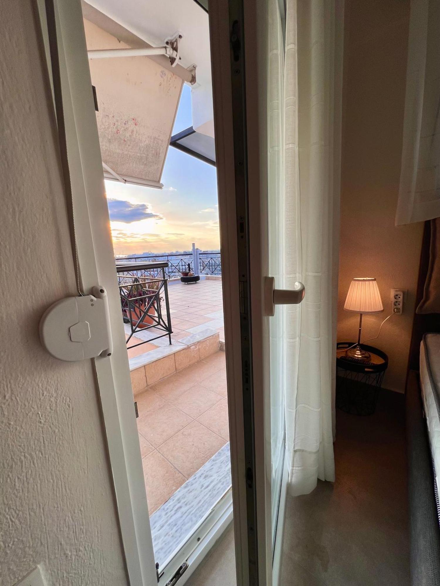 180° Rooftop View Tesalonika Bagian luar foto